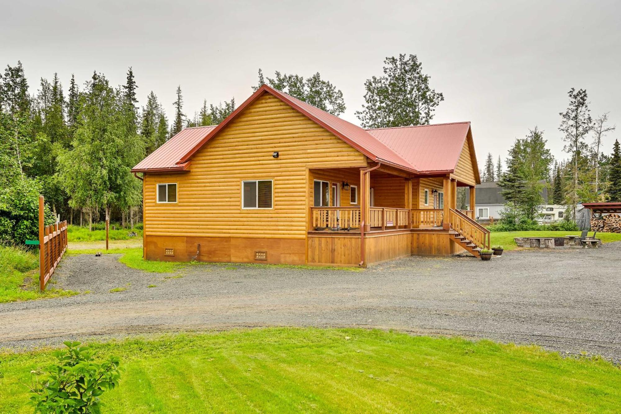 Fishermans Cabin In Soldotna Near Kenai River! Zewnętrze zdjęcie