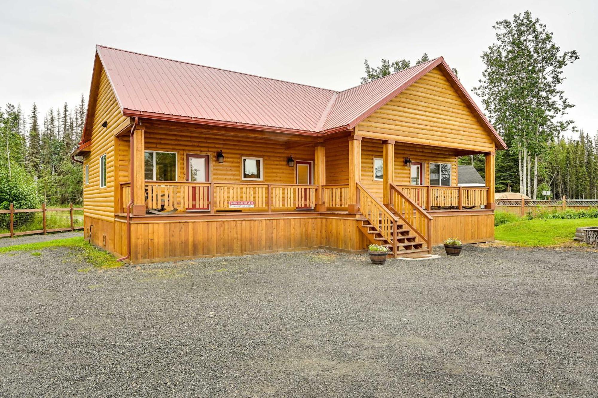 Fishermans Cabin In Soldotna Near Kenai River! Zewnętrze zdjęcie