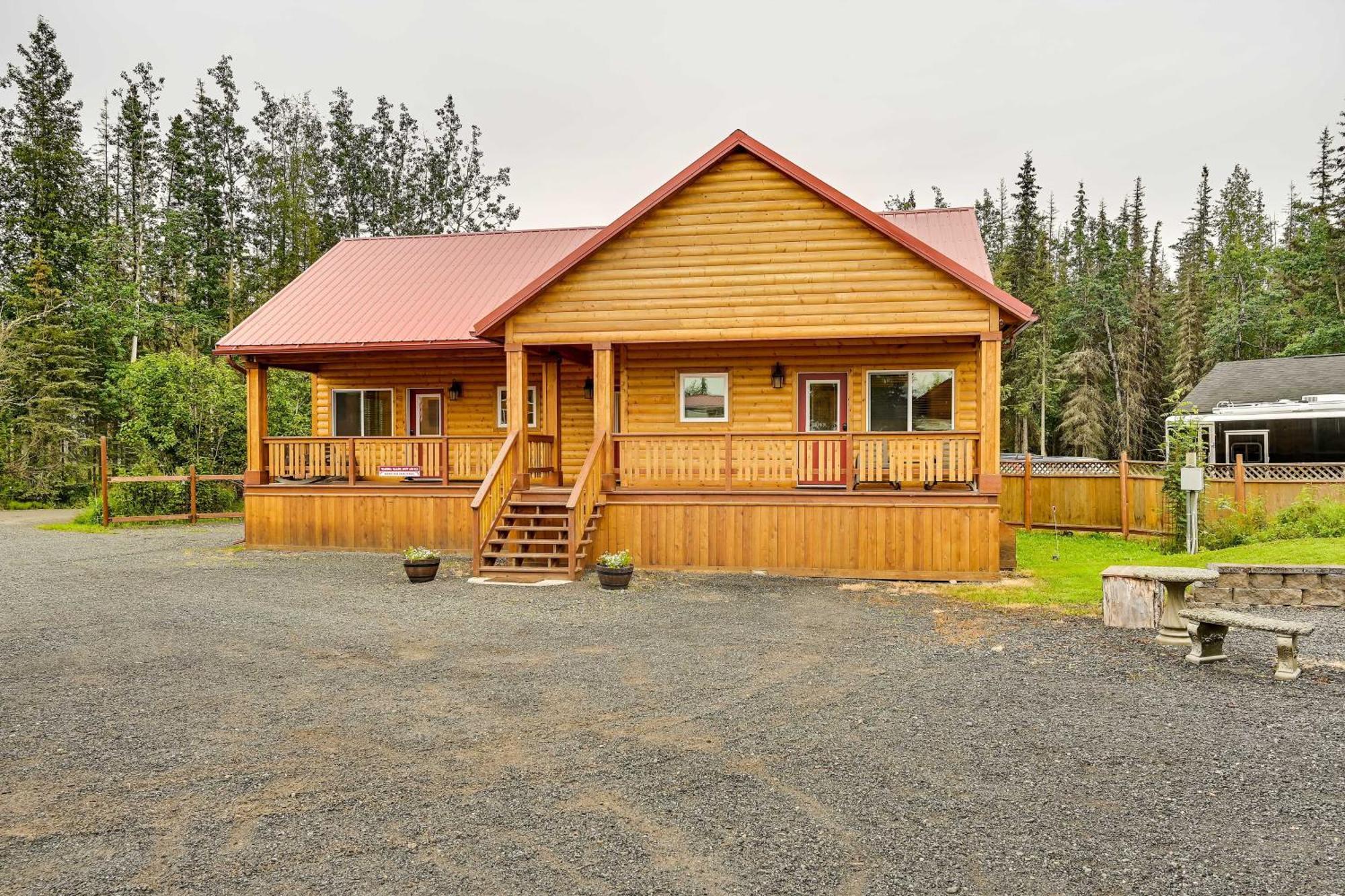 Fishermans Cabin In Soldotna Near Kenai River! Zewnętrze zdjęcie